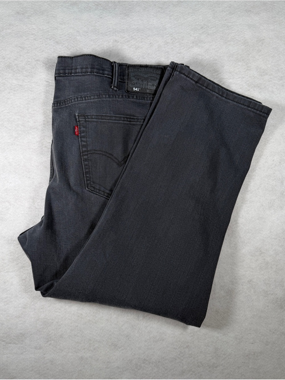 Levi's 505 Men's Straight Leg Jeans, Grey, Actual Size 38 X 30 READ DESCRIPTION